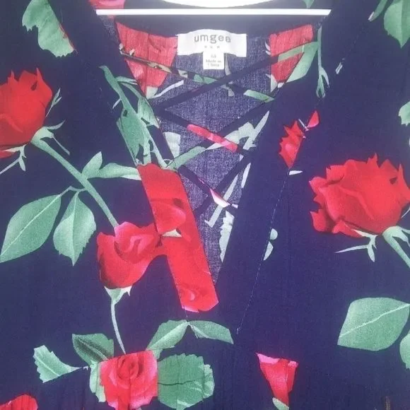 Umgee Sleeveless Dress - Picture 2 of 5